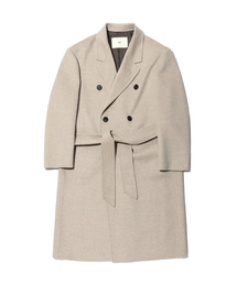 IEY（アイイーワイ）の「HANDMADE DOUBLE COAT Beige（チェスターコート）」