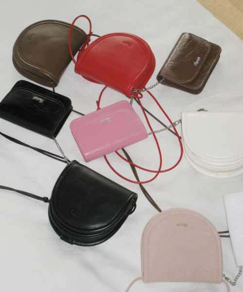 SINOON（シヌーン）の「Round Coin Bag (Black)（メッセンジャーバッグ・レディース・ブラック・FREE）」の4枚目の写真