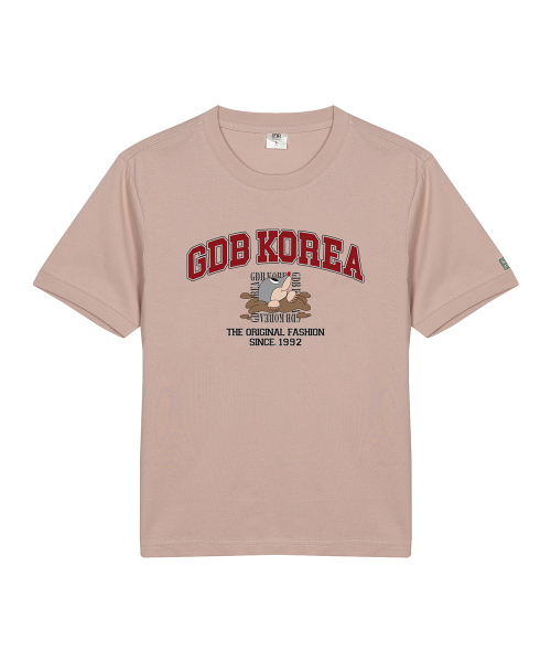 GRAIN DE BEAUTE（グランデボーテ）の「NEO T-SHIRT 02 [INDI PINK]（Tシャツ/カットソー・レディース・ピンク・S/M/L/XL）」の2枚目の写真