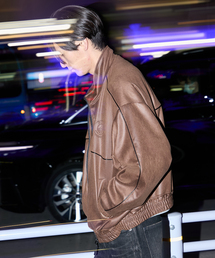 PARIS SAINT-GERMAIN | 【Paris Saint-Germain 】 JP PIPING TOP Synthetic Leather(その他アウター)