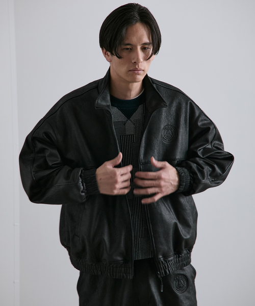 PARIS SAINT-GERMAIN(パリサンジェルマン)の「【Paris Saint-Germain 】 JP PIPING TOP Synthetic Leather(その他アウター・メンズ・ブラック/ブラウン・SMALL/X-LARGE/LARGE/MEDIUM)」の16枚目の写真