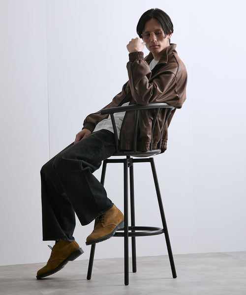 PARIS SAINT-GERMAIN(パリサンジェルマン)の「【Paris Saint-Germain 】 JP PIPING TOP Synthetic Leather(その他アウター・メンズ・ブラック/ブラウン・SMALL/X-LARGE/LARGE/MEDIUM)」の22枚目の写真