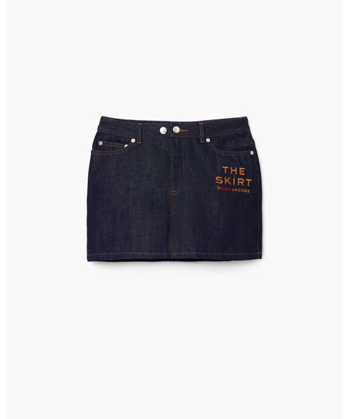 MARC JACOBS(マークジェイコブス)の「THE MINI SKIRT/アー・ペー・セー X マーク ジェイコブス ミニ スカート(スカート・レディース・インディゴブルー・34/38)」の2枚目の写真