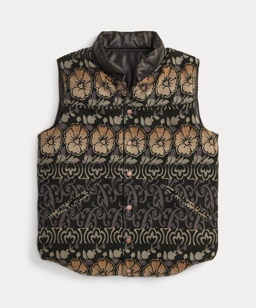 RRL（ダブル アール エル）の「リバーシブル レザージャカード ベスト（その他アウター・メンズ・ブラック系1・XS/XL/S/M/L）」の9枚目の写真