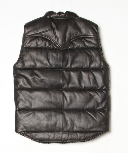 RRL（ダブル アール エル）の「リバーシブル レザージャカード ベスト（その他アウター・メンズ・ブラック系1・XS/XL/S/M/L）」の6枚目の写真
