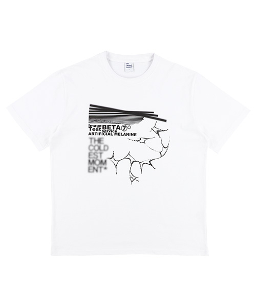 THECOLDESTMOMENT(ザコールデストモーメント)の「TCM melanine T (white)(Tシャツ/カットソー・レディース・その他・L/XL/S/M)」の2枚目の写真