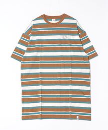 FRUIT OF THE LOOM | 【ST】【FRUIT OF THE LOOM】マルチボーダー5分袖ワンピース(ワンピース)