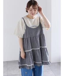 《新色追加》はしごレースティアードキャミチュニック