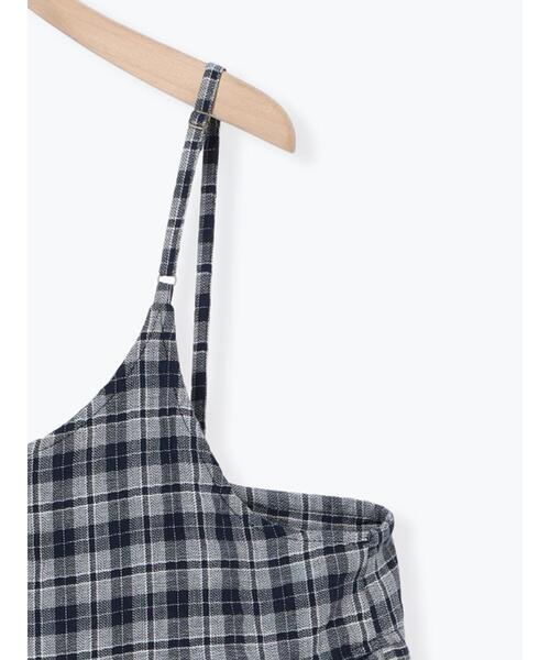 Samansa Mos2(サマンサ モスモス)の「はしごレースティアードキャミチュニック(チュニック・レディース・ブラック/オフホワイト/ネイビー・F)」の7枚目の写真