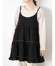 Samansa Mos2（サマンサ モスモス）の「はしごレースティアードキャミチュニック（チュニック）」