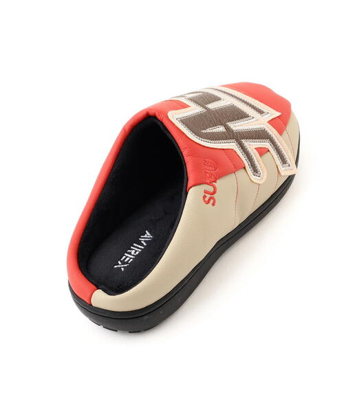 AVIREX(アヴィレックス)の「《AVIREX|SUBU》VEGAN LEATHER SANDALS "THE KINGS" / ヴィーガンレザー サンダル ザ キング / アヴィレックス / スブ(サンダル・メンズ・ベージュ/レッド・0/4/3/1/2)」の5枚目の写真