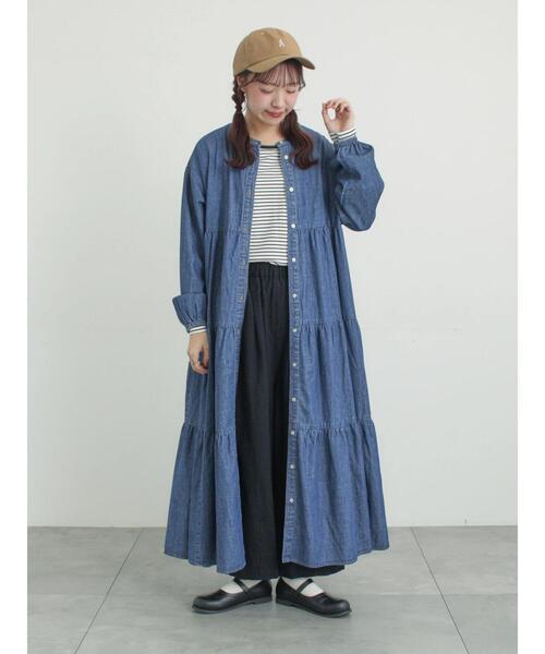 Samansa Mos2(サマンサ モスモス)の「【Cross×Linen】ふんわりパンツ(その他パンツ・レディース・ブラック/ベージュ・M/L)」の19枚目の写真