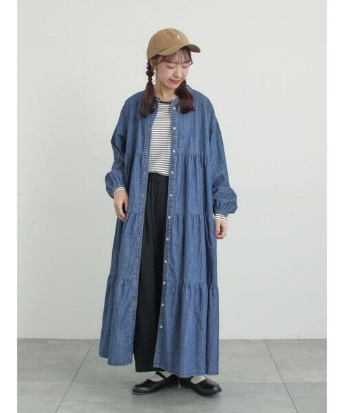 Samansa Mos2(サマンサ モスモス)の「【Cross×Linen】ふんわりパンツ(その他パンツ・レディース・ブラック/ベージュ・M/L)」の20枚目の写真