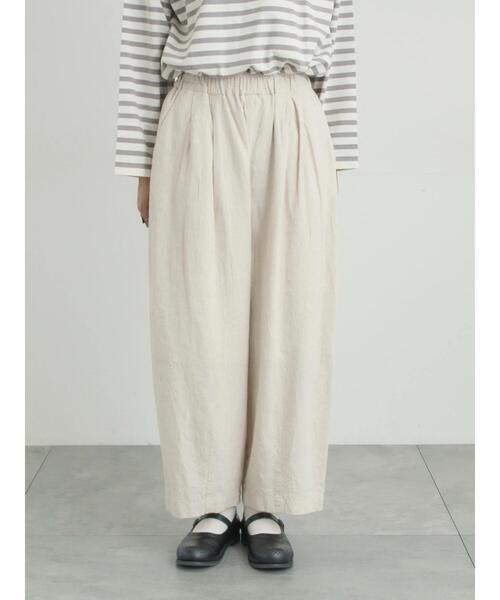 セール】【Cross×Linen】ふんわりパンツ（その他パンツ）｜Samansa