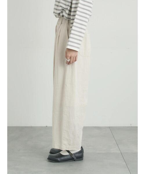 セール】【Cross×Linen】ふんわりパンツ（その他パンツ）｜Samansa
