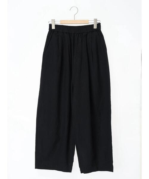 Samansa Mos2(サマンサ モスモス)の「【Cross×Linen】ふんわりパンツ(その他パンツ・レディース・ブラック/ベージュ・M/L)」の10枚目の写真