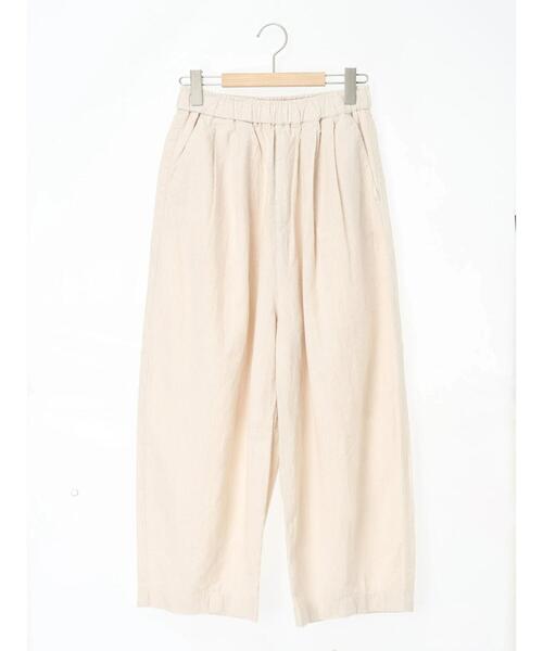 Samansa Mos2(サマンサ モスモス)の「【Cross×Linen】ふんわりパンツ(その他パンツ・レディース・ブラック/ベージュ・M/L)」の11枚目の写真