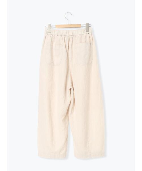 Samansa Mos2(サマンサ モスモス)の「【Cross×Linen】ふんわりパンツ(その他パンツ・レディース・ブラック/ベージュ・M/L)」の12枚目の写真