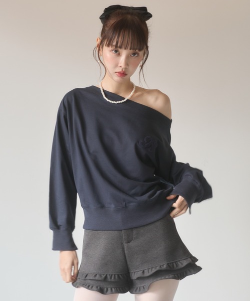 Nadana(ナダナ)の「裾フリルショートパンツ(その他パンツ・レディース・チャコールグレー/ブラック・SMALL/MEDIUM)」の10枚目の写真