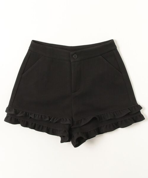 Nadana(ナダナ)の「裾フリルショートパンツ(その他パンツ・レディース・チャコールグレー/ブラック・SMALL/MEDIUM)」の15枚目の写真