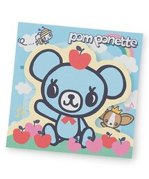 pom ponette junior（ポンポネットジュニア）の「ミントくん ダイカットメモパッド（手帳/メモ帳）」