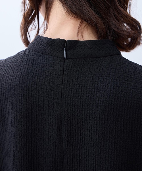 A/C DESIGN BY ALPHA CUBIC（エーシーデザインバイアルファキュービック）の「ジャガードボウタイブラウス（シャツ/ブラウス・レディース・オフホワイト/ブラック・9号/11号）」の13枚目の写真