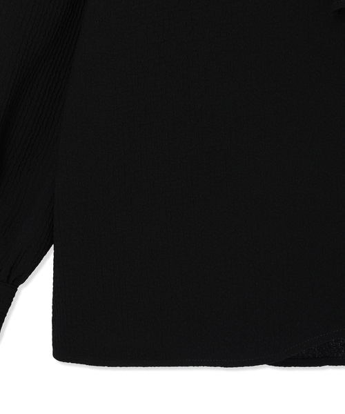 A/C DESIGN BY ALPHA CUBIC（エーシーデザインバイアルファキュービック）の「ジャガードボウタイブラウス（シャツ/ブラウス・レディース・オフホワイト/ブラック・9号/11号）」の17枚目の写真