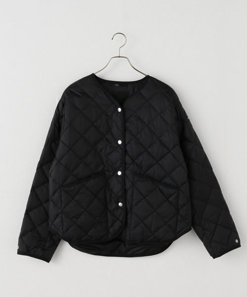 TATRAS CONCEPT STORE(タトラスコンセプトストア)の「【WEB+一部店舗限定】TATRAS / タトラス LARISSA ラリッサ(ダウンジャケット/コート・レディース・ライトグレー/ブラック・MEDIUM/LARGE)」の1枚目の写真