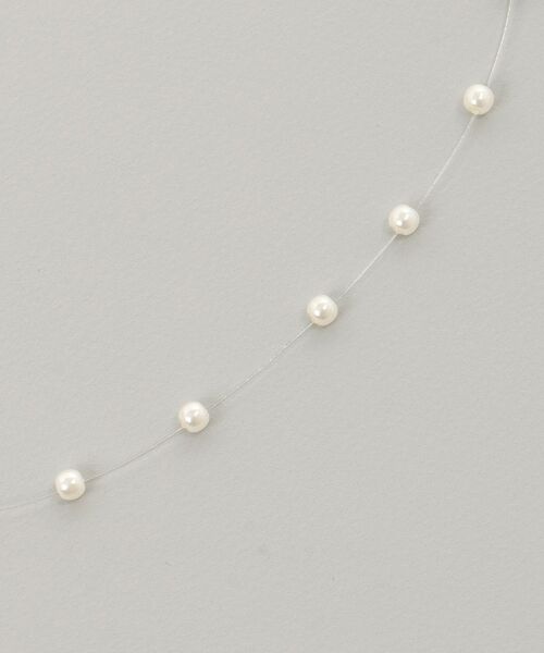 MAJESTIC LEGON(マジェスティックレゴン)の「パール×リボンモチーフ2連ネックレス(ネックレス・レディース・シルバー/ゴールド・FREE)」の13枚目の写真