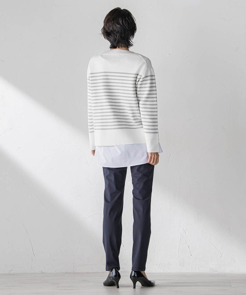 la.f…(ラエフ)の「”即着”トーンアップニット(ニット/セーター・レディース・ブルー/アイボリー/ピンク/ベージュ系その他・9号/11号)」の12枚目の写真