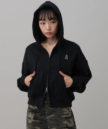 ALAND | 【UNISEX】ALAND／ワッペンダブルジップパーカー(パーカー)