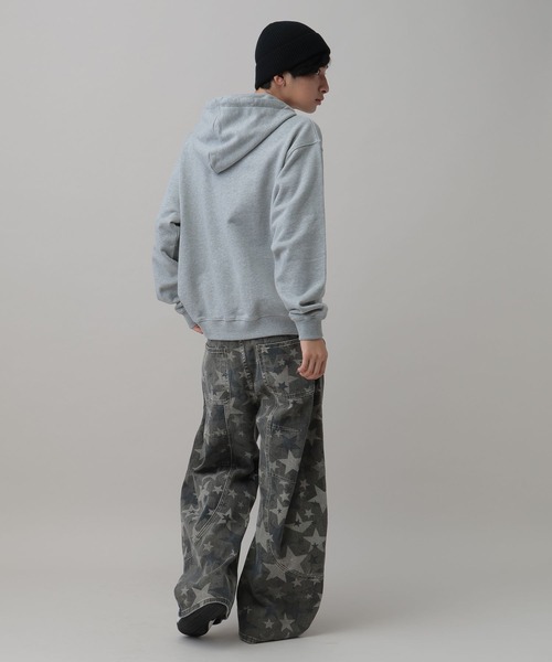 ALAND(エーランド)の「【UNISEX】ALAND/ワッペンダブルジップパーカー(パーカー・レディース・ブラック/グレー・SMALL/LARGE)」の13枚目の写真
