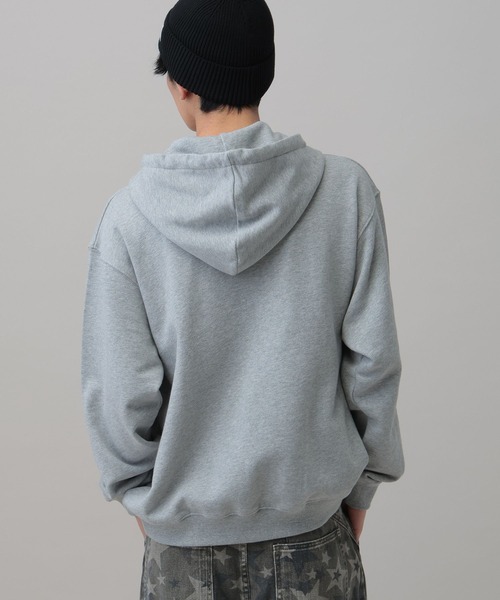 ALAND(エーランド)の「【UNISEX】ALAND/ワッペンダブルジップパーカー(パーカー・レディース・ブラック/グレー・SMALL/LARGE)」の15枚目の写真