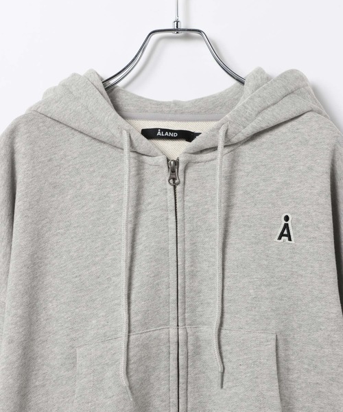 ALAND(エーランド)の「【UNISEX】ALAND/ワッペンダブルジップパーカー(パーカー・レディース・ブラック/グレー・SMALL/LARGE)」の18枚目の写真