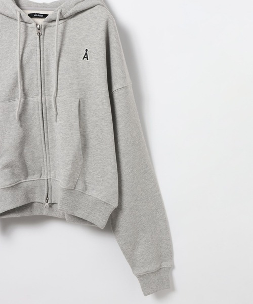 ALAND(エーランド)の「【UNISEX】ALAND/ワッペンダブルジップパーカー(パーカー・レディース・ブラック/グレー・SMALL/LARGE)」の19枚目の写真