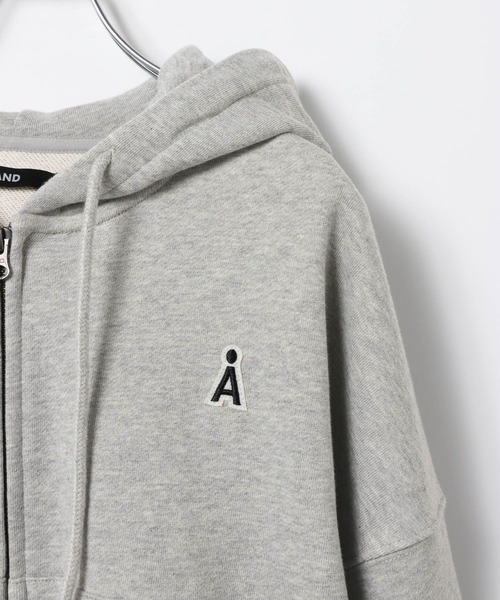 ALAND(エーランド)の「【UNISEX】ALAND/ワッペンダブルジップパーカー(パーカー・レディース・ブラック/グレー・SMALL/LARGE)」の20枚目の写真