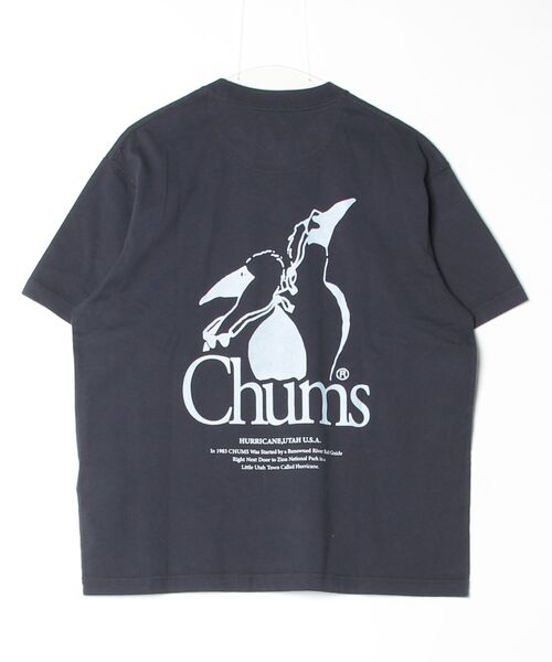 CHUMS(チャムス)の「CHUMS/チャムス ブービーバードツインズTEE Booby Bird Twins TEE(Tシャツ/カットソー・メンズ・チャコールグレー/グレー・L/M/S)」の3枚目の写真