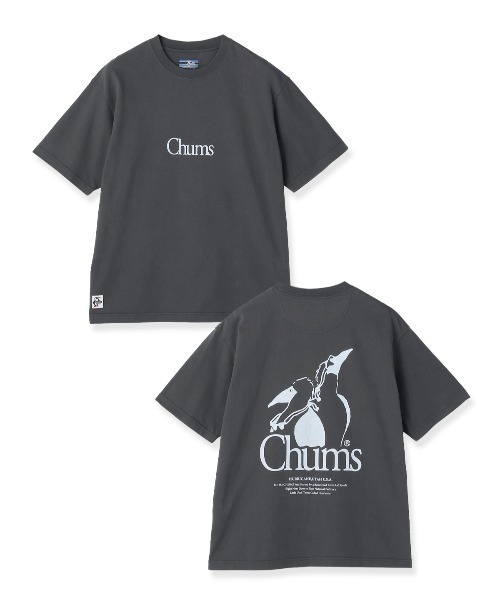 CHUMS(チャムス)の「CHUMS/チャムス ブービーバードツインズTEE Booby Bird Twins TEE(Tシャツ/カットソー・メンズ・チャコールグレー/グレー・L/M/S)」の12枚目の写真