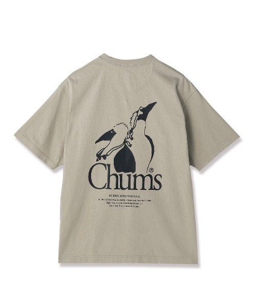 CHUMS(チャムス)の「CHUMS/チャムス ブービーバードツインズTEE Booby Bird Twins TEE(Tシャツ/カットソー・メンズ・チャコールグレー/グレー・L/M/S)」の22枚目の写真