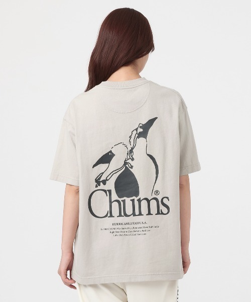 CHUMS(チャムス)の「CHUMS/チャムス ブービーバードツインズTEE Booby Bird Twins TEE(Tシャツ/カットソー・メンズ・チャコールグレー/グレー・L/M/S)」の20枚目の写真