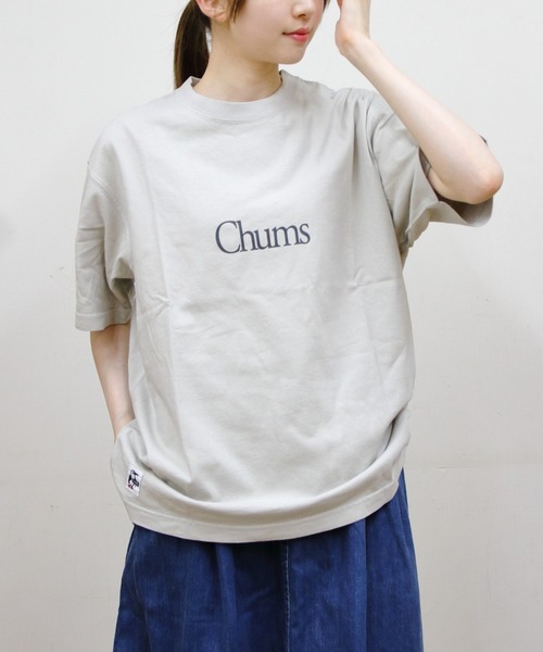 CHUMS(チャムス)の「CHUMS/チャムス ブービーバードツインズTEE Booby Bird Twins TEE(Tシャツ/カットソー・メンズ・チャコールグレー/グレー・L/M/S)」の17枚目の写真