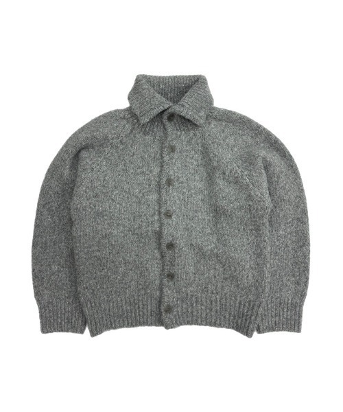 Chikashitsu +(チカシツプラス)の「【Chikashitsu +】high neck wool knit cardigan / 【チカシツプラス】ハイネックウールニットカーディガン(カーディガン/ボレロ・メンズ・ブラック/ブラウン/グレー・ONE SIZE)」の22枚目の写真