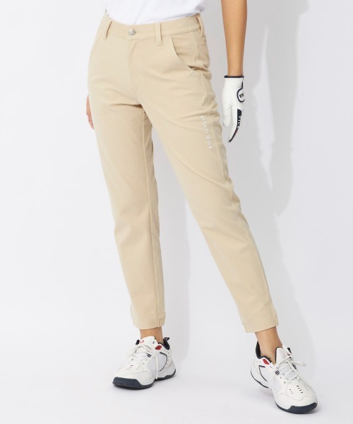 FILA GOLF(フィラゴルフ )の「ベーシックロングパンツ(その他パンツ・レディース・ブラック/ベージュ・LARGE/X-LARGE/MEDIUM)」の1枚目の写真