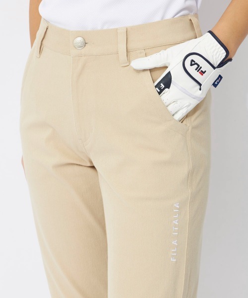 FILA GOLF(フィラゴルフ )の「ベーシックロングパンツ(その他パンツ・レディース・ブラック/ベージュ・LARGE/X-LARGE/MEDIUM)」の8枚目の写真