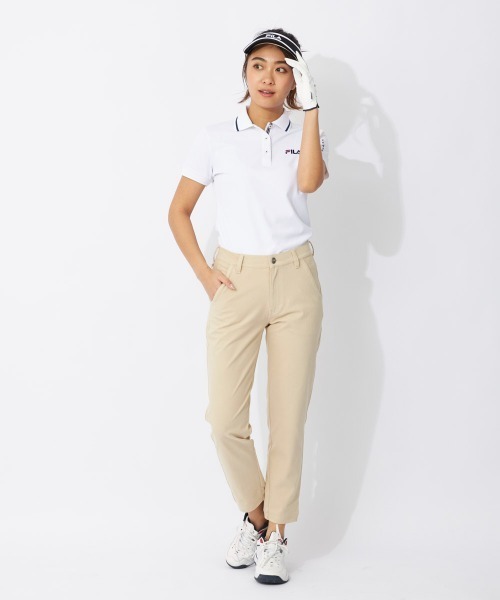 FILA GOLF(フィラゴルフ )の「ベーシックロングパンツ(その他パンツ・レディース・ブラック/ベージュ・LARGE/X-LARGE/MEDIUM)」の10枚目の写真