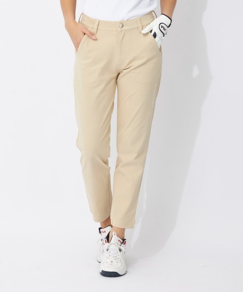 FILA GOLF(フィラゴルフ )の「ベーシックロングパンツ(その他パンツ・レディース・ブラック/ベージュ・LARGE/X-LARGE/MEDIUM)」の3枚目の写真