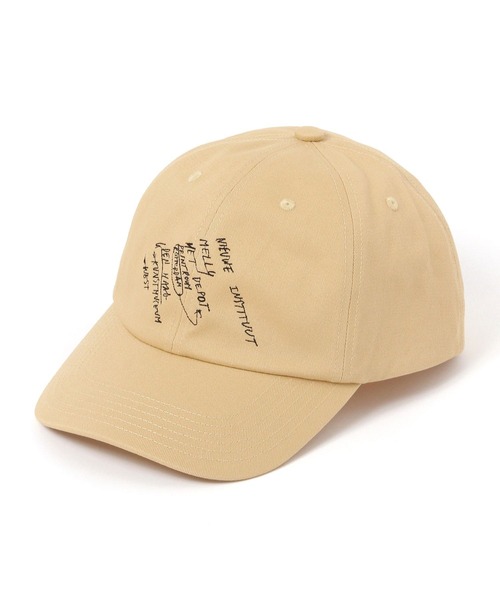 A part by（アパートバイ）の「【セレクト】LY_LetterCap（キャップ・レディース・ベージュ/ネイビー・FREE）」の2枚目の写真