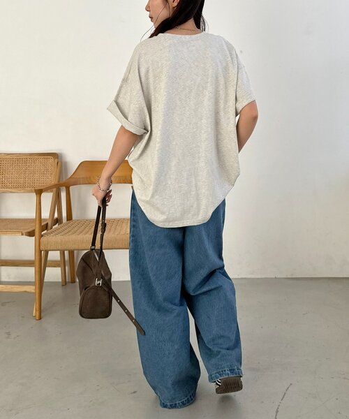 DISCOAT（ディスコート）の「【Enlude】アソートローカルペーパーT《ユニセックス》（Tシャツ/カットソー・レディース・ホワイト系その他2/ライトベージュ/ホワイト系その他・FREE）」の9枚目の写真