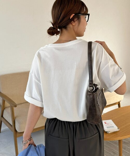 DISCOAT（ディスコート）の「【Enlude】アソートローカルペーパーT《ユニセックス》（Tシャツ/カットソー・レディース・ホワイト系その他2/ライトベージュ/ホワイト系その他・FREE）」の14枚目の写真