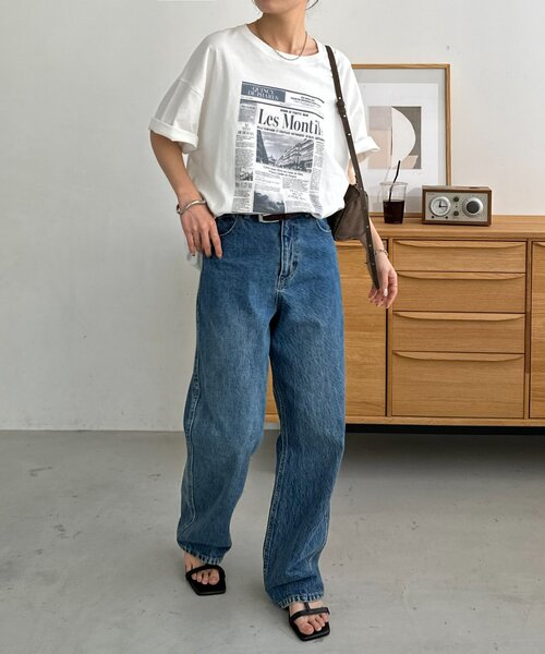 DISCOAT（ディスコート）の「【Enlude】アソートローカルペーパーT《ユニセックス》（Tシャツ/カットソー・レディース・ホワイト系その他2/ライトベージュ/ホワイト系その他・FREE）」の22枚目の写真